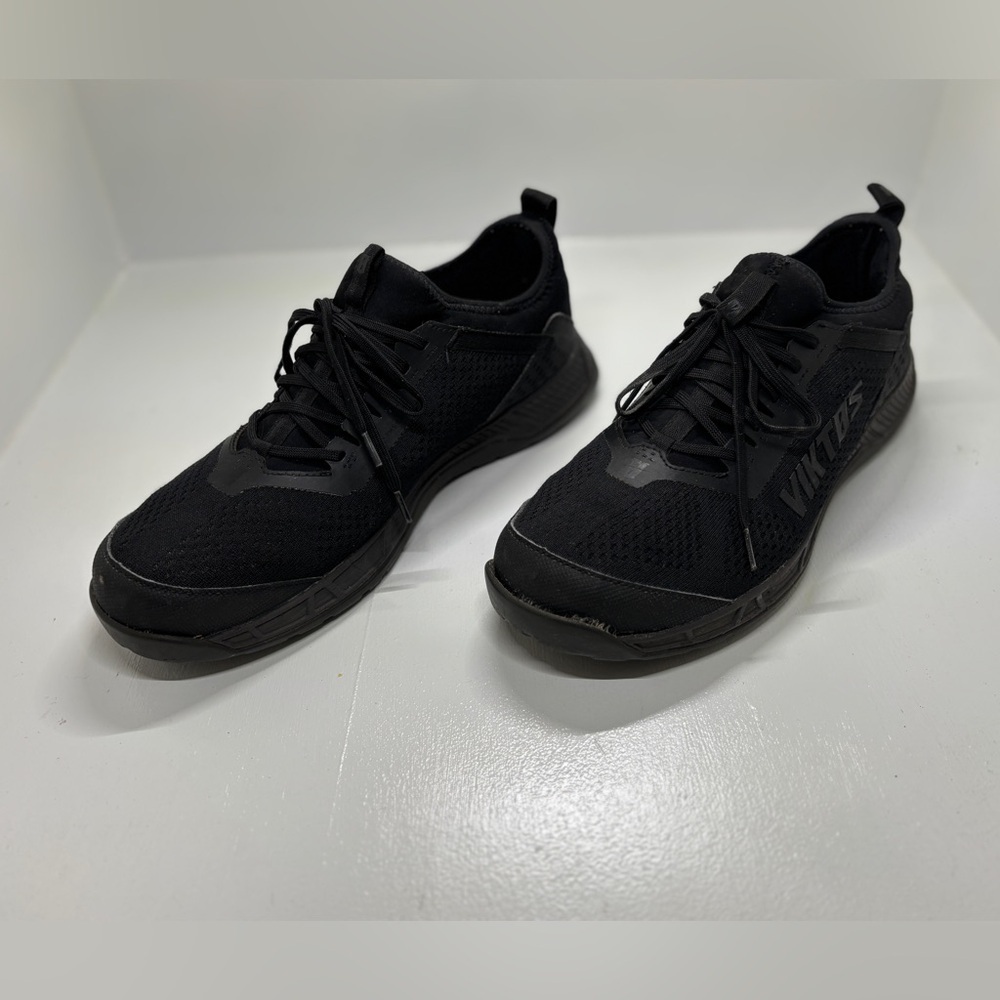 Viktos Ranger Trainer Shoes Mens 11 Black Tactical Athletic Sneakers Gym Cross T - Picture 2 of 12